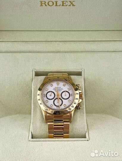 Часы Rolex Daytona Cosmograph Zenith Yellow Gold 4