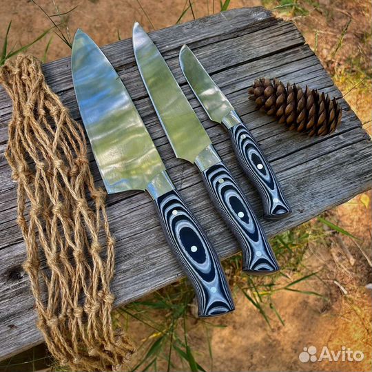 Кухонные ножи (рукоять G10 )