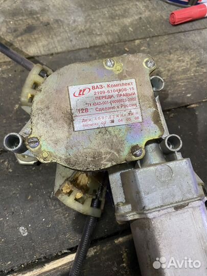 Электростеклоподъемник передний правый ваз 2114