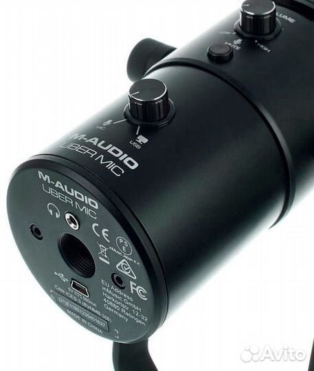Микрофон конденсаторный, USB M-Audio Uber Mic