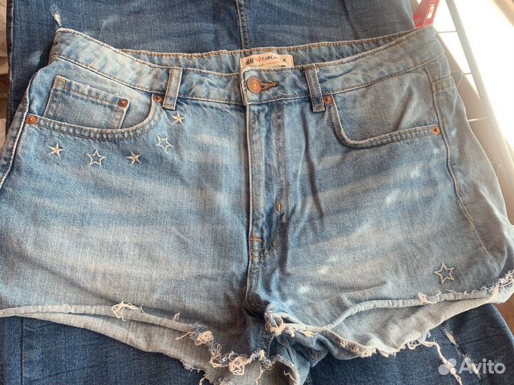 Шорты джинсовые