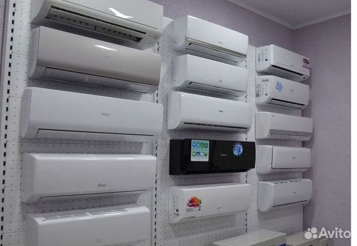 Сплит система с установкой