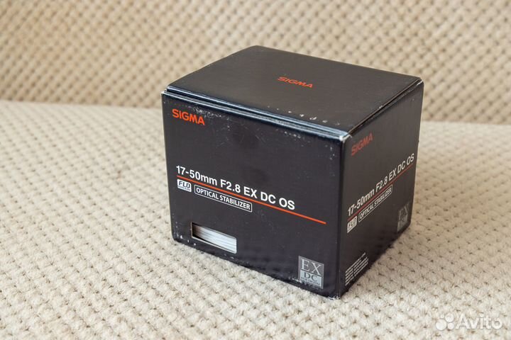 Sigma 17-50mm f/2.8 ex dc os hsm for Canon EF-S