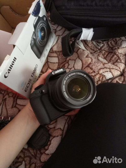 Зеркальный фотоаппарат canon 1100d