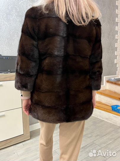 Шуба норковая 42 бу