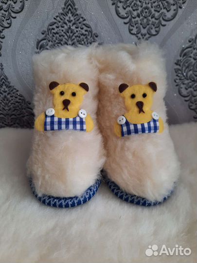 Чуни из овчины