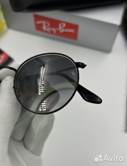 Очки Ray Ban Round Metal 50 пепельный RB3447