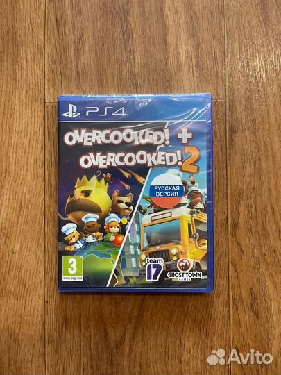 Overcooked 1 + 2 для Sony ps4. Новый