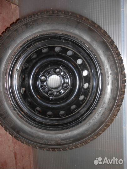 Резина зимняя шипы P-15 195*65 на saab