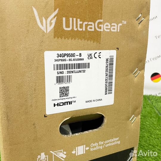 Монитор LG UltraGear 34 GP950G B