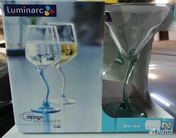 Новые бокалы для Мартини