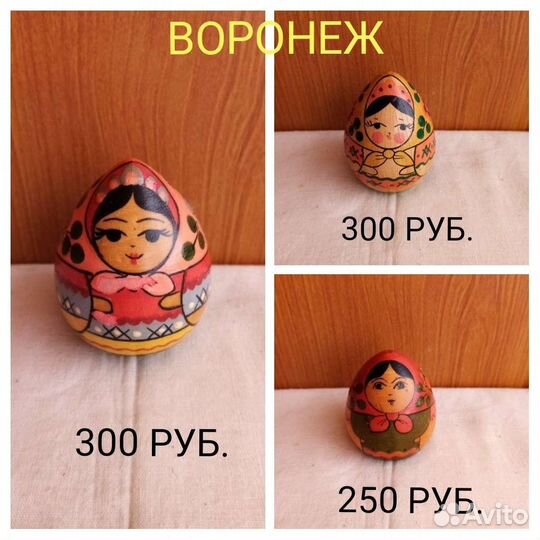 Матрешки СССР (в ассортименте)