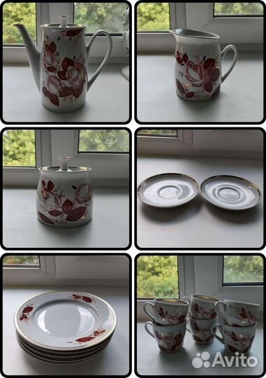 Кофейный сервиз Розы Вербилки