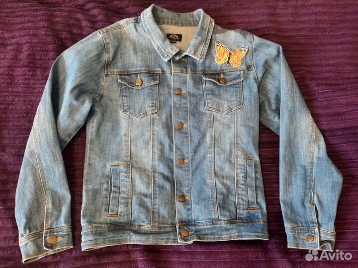 Джинсовая куртка 140-146