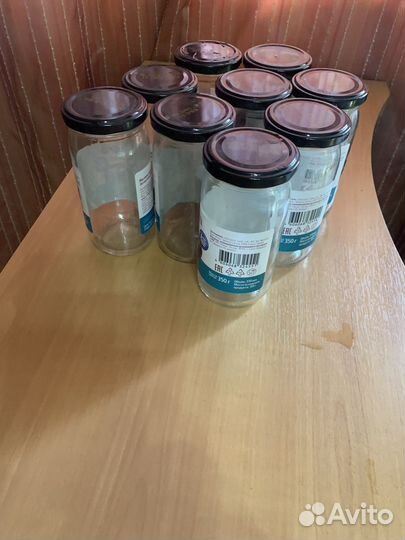 Банка стеклянная 0,37 бу