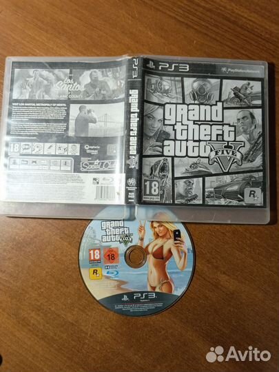 Продаётся GTA5 на консоль PlayStation 3