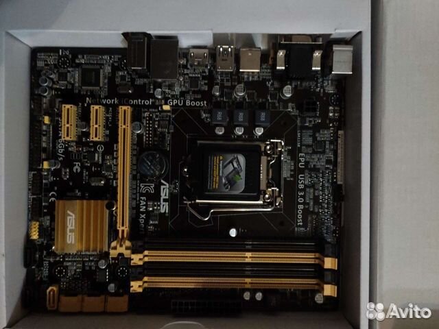 Материнская плата asus b85m g