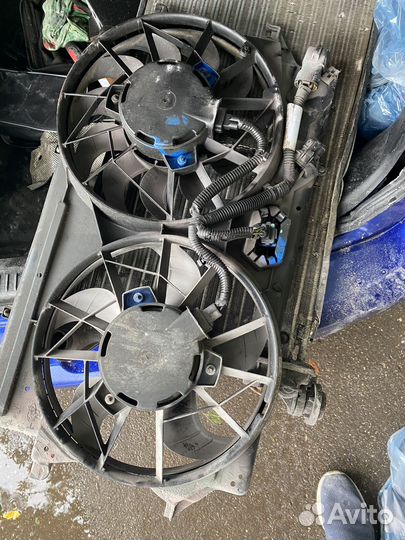 Вентилятор охлаждения ford focus 1
