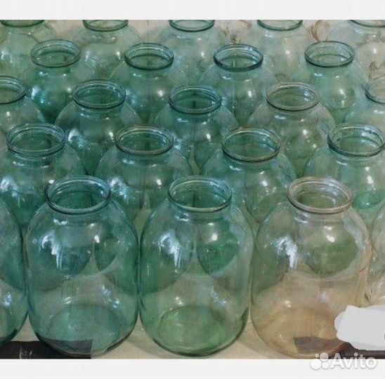 Стеклянная банка 3л винтовая