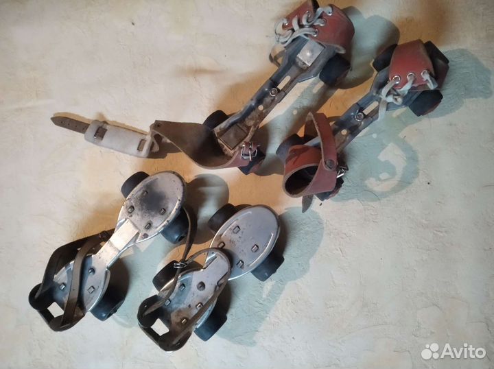 Роликовые коньки СССР