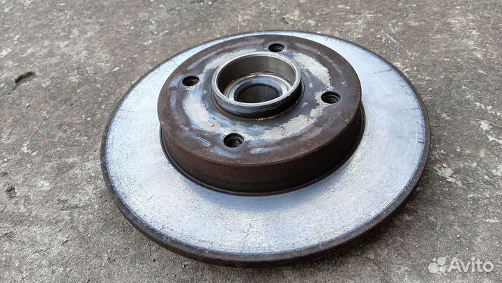 Диск тормозной задний Пежо-Ситроен