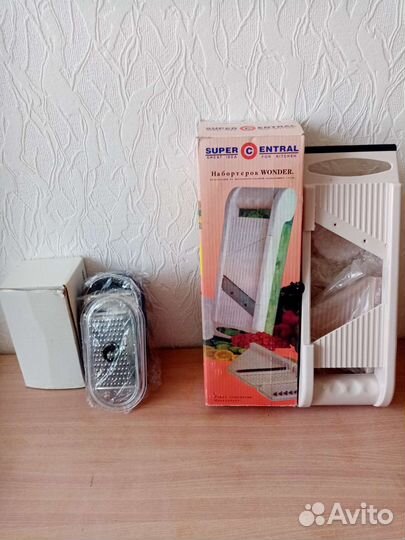 Овощерезки тёрки шинковки. Новая