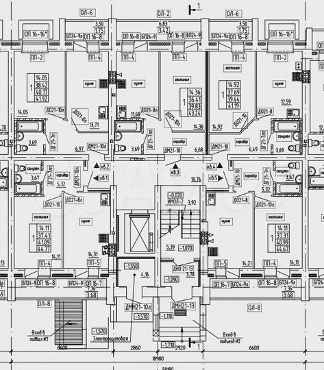 1-к. квартира, 44,7 м², 1/9 эт.