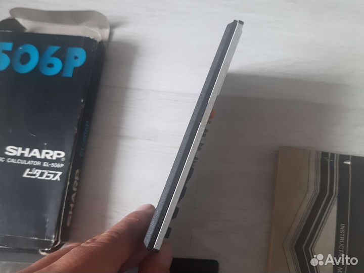 Калькулятор СССР Sharp el-506p