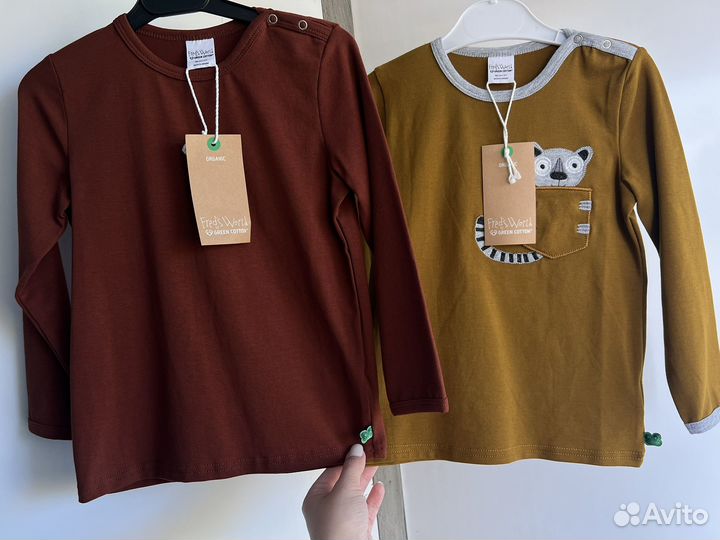 Кофты green cotton 98 новые