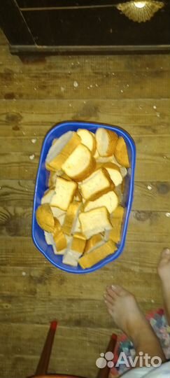 Сухари на корм животным