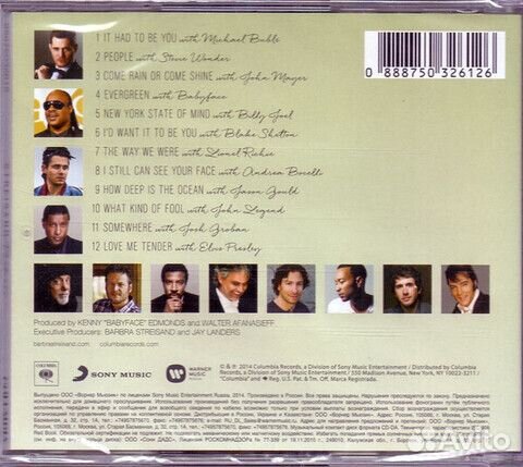 Barbra Streisand / Partners (RU)(CD)