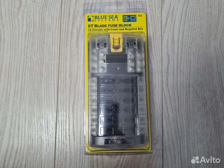 Блок Blue Sea 5026 для подключения эхолота в катер