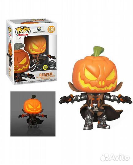 Эксклюзивные фигурки Funko Pop Overwatch+Игрушка