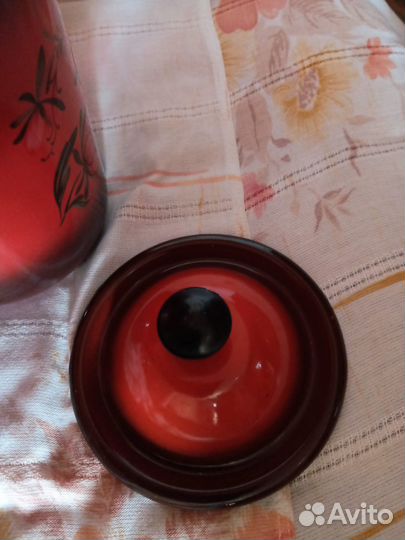 Кофейник эмалированный