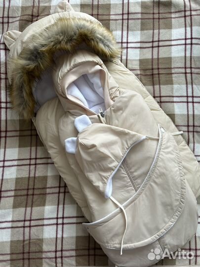 Конверт на выписку зимний