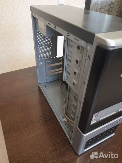 Корпус для пк с dvdrw (+бп 450Вт нерабочий)