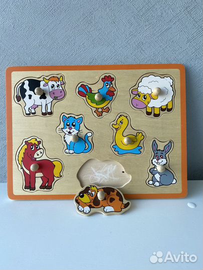 Вкладыши животные