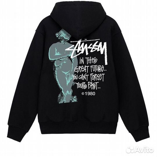 Зип худи stussy