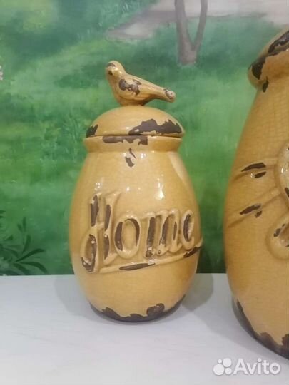 Банки керамические, 3 шт