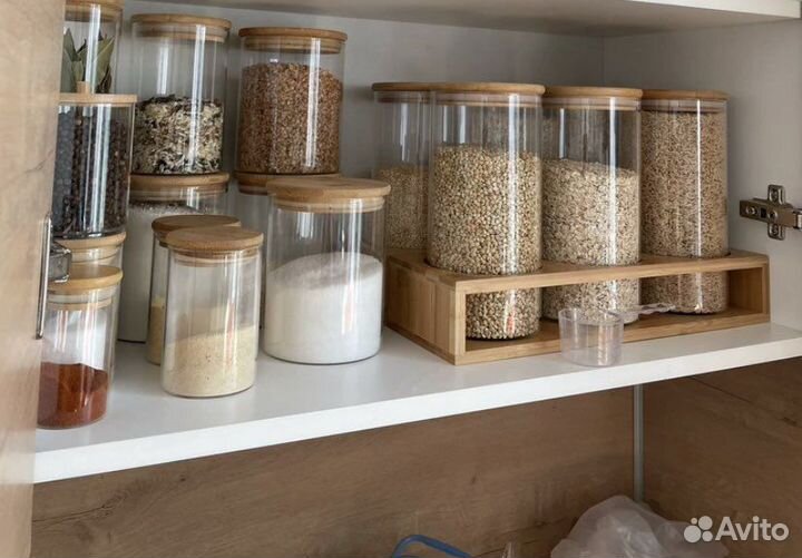 Банки для хранения сыпучих новые