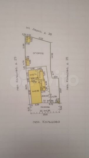 Дом 95 м² на участке 5,5 сот.