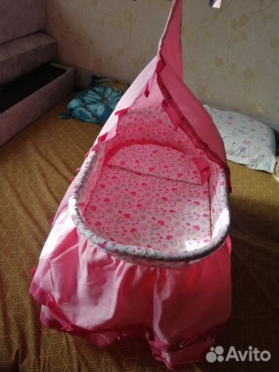 Кроватка, Колыбельная люлька для куклы Demi Star