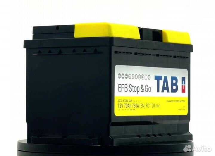 Аккумулятор TAB EFB Stop&Go 70 Ah (0)