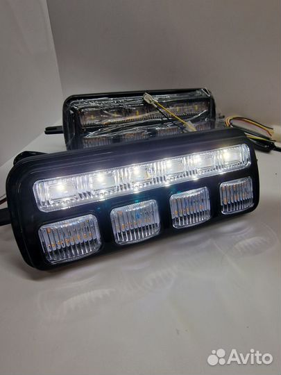 Подфарники (надфарники) светодиодные Нива