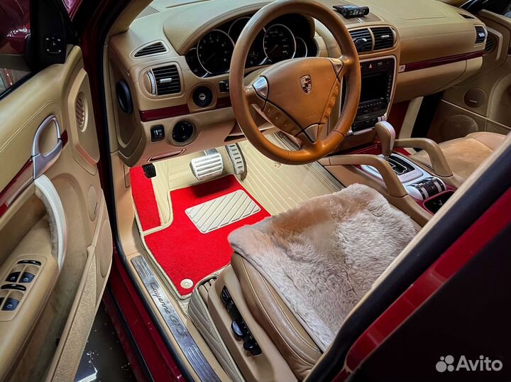 Коврик в багажник на porsche cayenne