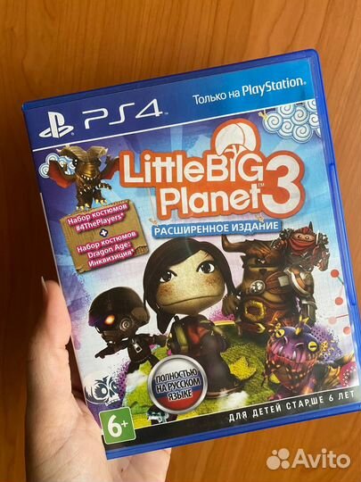 Игра на PS4 LittleBig planet 3