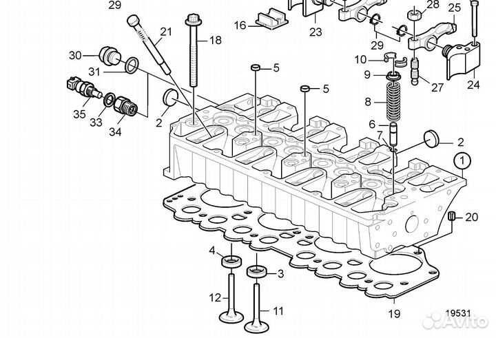 Гбц Volvo Penta D5