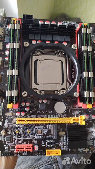 Комплект E5 2689 + Мат плата + 16 озу