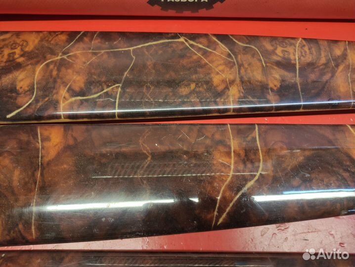 Деревянная накладка карты двери Jaguar XJ X308