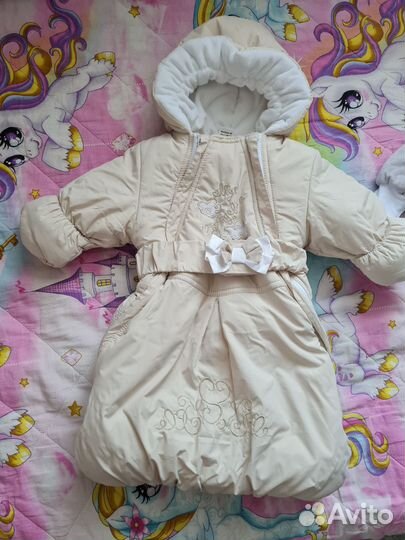 Зимний комбинезон для девочки